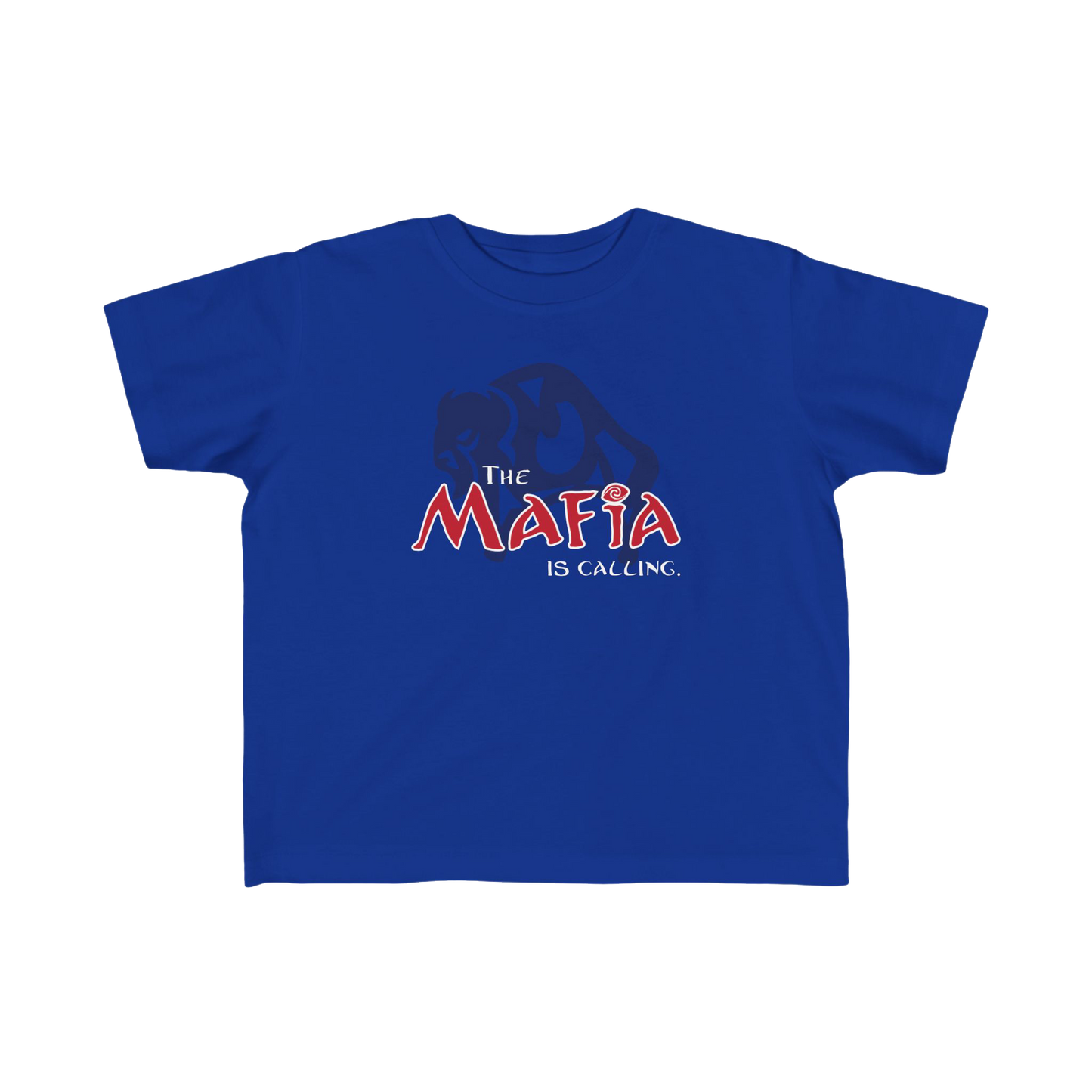 Volume 16, Shirt 2: "The Mafia is Calling" Toddler Tee (multiple color options)