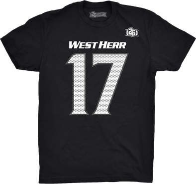 Shirsey #TeamWestHerr Allen Black 26 Josh Shirts – Edition