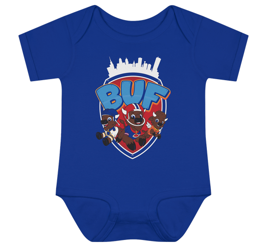 Kids Collection: "BUF Patrol" Baby Onesie