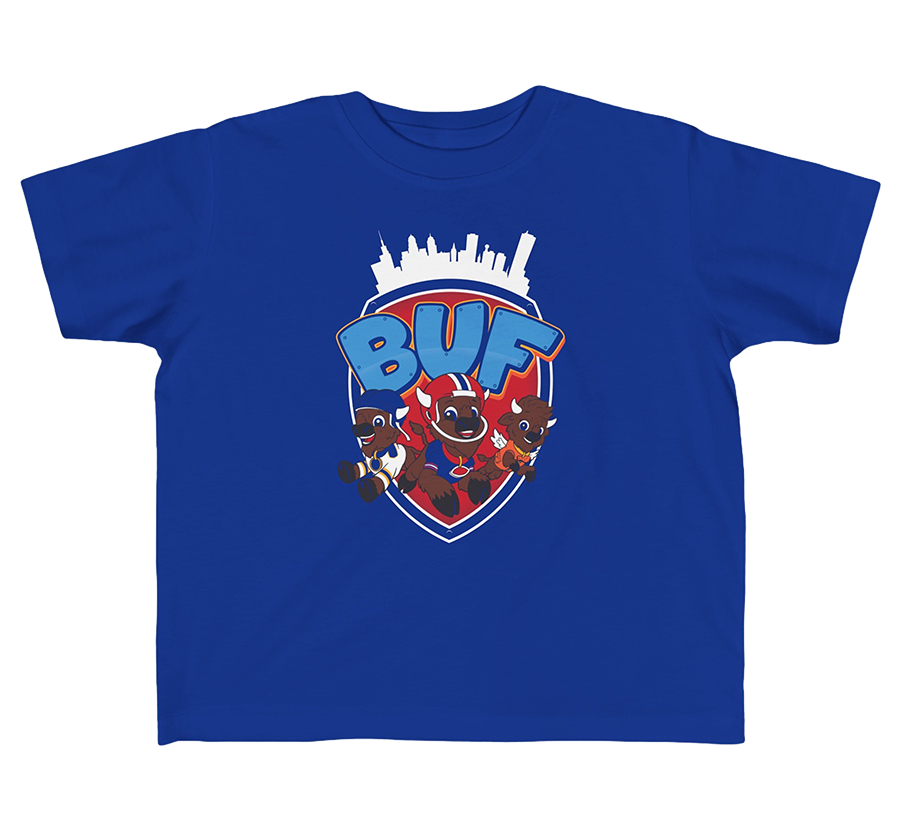 Kids Collection: "BUF Patrol" Toddler T-Shirt