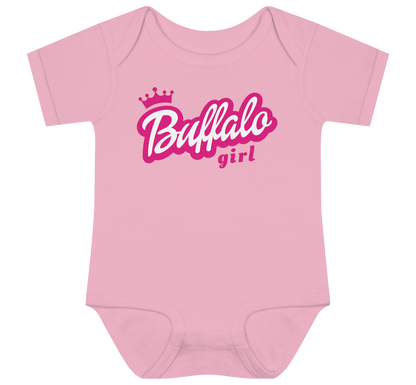 "Buffalo Girl" Baby Onesie