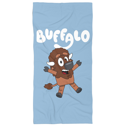 "Buffaloey" Beach Towel