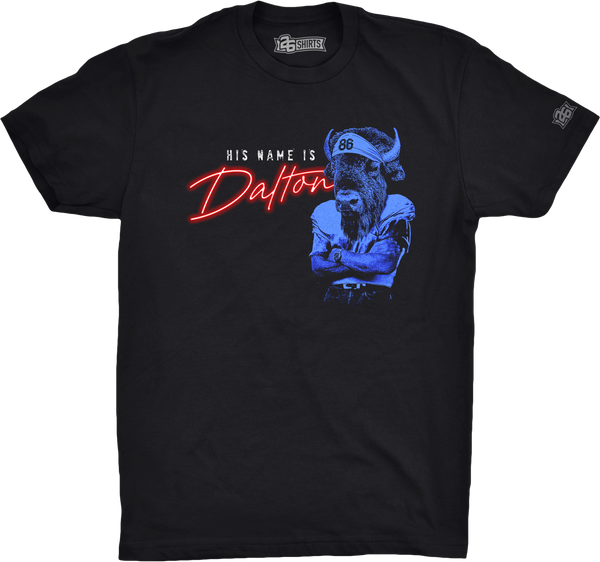 MENS WHITE DOLTON BACK GRAPHIC TEE