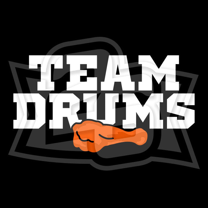 Vol. 13, Shirt 9: "Team Drums vs. Team Flats"