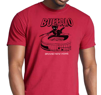 Comfort Colors Premium Garment-Dyed Heavyweight T-Shirt, Red (100% ringspun cotton)