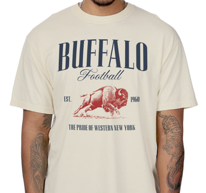 Comfort Colors Premium Garment-Dyed Heavyweight T-Shirt, Ivory (100% ringspun cotton)