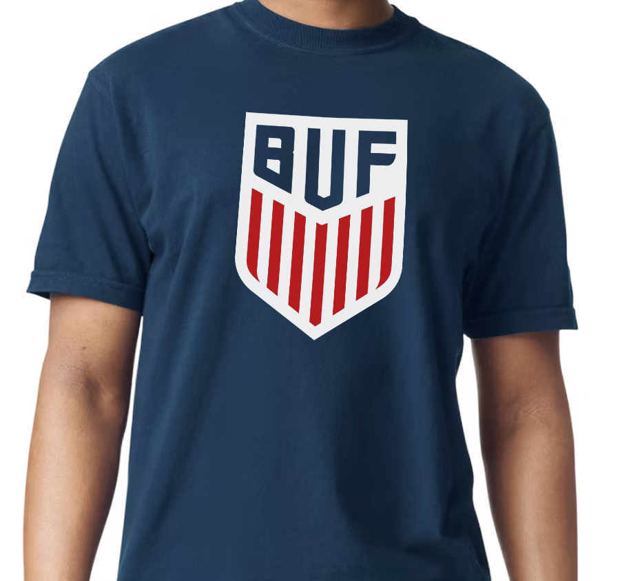 Comfort Colors Premium Garment-Dyed Heavyweight T-Shirt, True Navy (100% ringspun cotton)