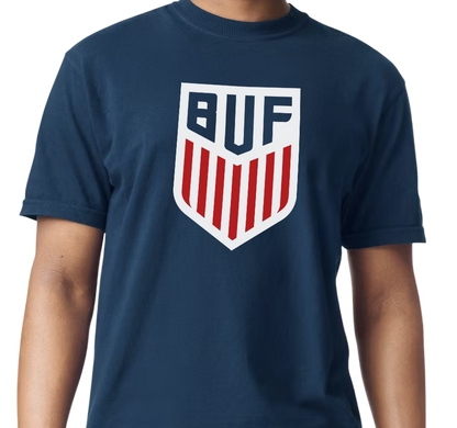 Comfort Colors Premium Garment-Dyed Heavyweight T-Shirt, True Navy (100% ringspun cotton)