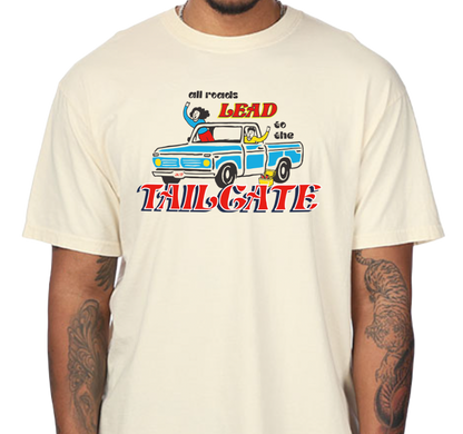 Comfort Colors Premium Garment-Dyed Heavyweight T-Shirt, Ivory (100% ringspun cotton)