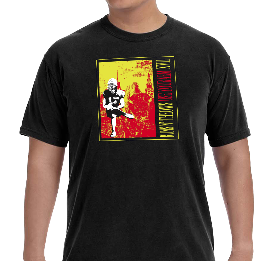 Comfort Colors Premium Garment-Dyed Heavyweight T-Shirt, Black (100% ringspun cotton)