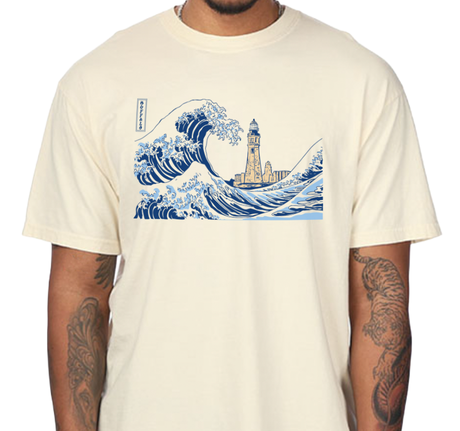 Comfort Colors Premium Garment-Dyed Heavyweight T-Shirt, Ivory (100% ringspun cotton)