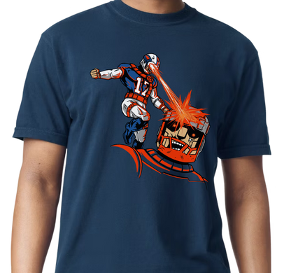Comfort Colors Premium Garment-Dyed Heavyweight T-Shirt, True Navy (100% ringspun cotton)