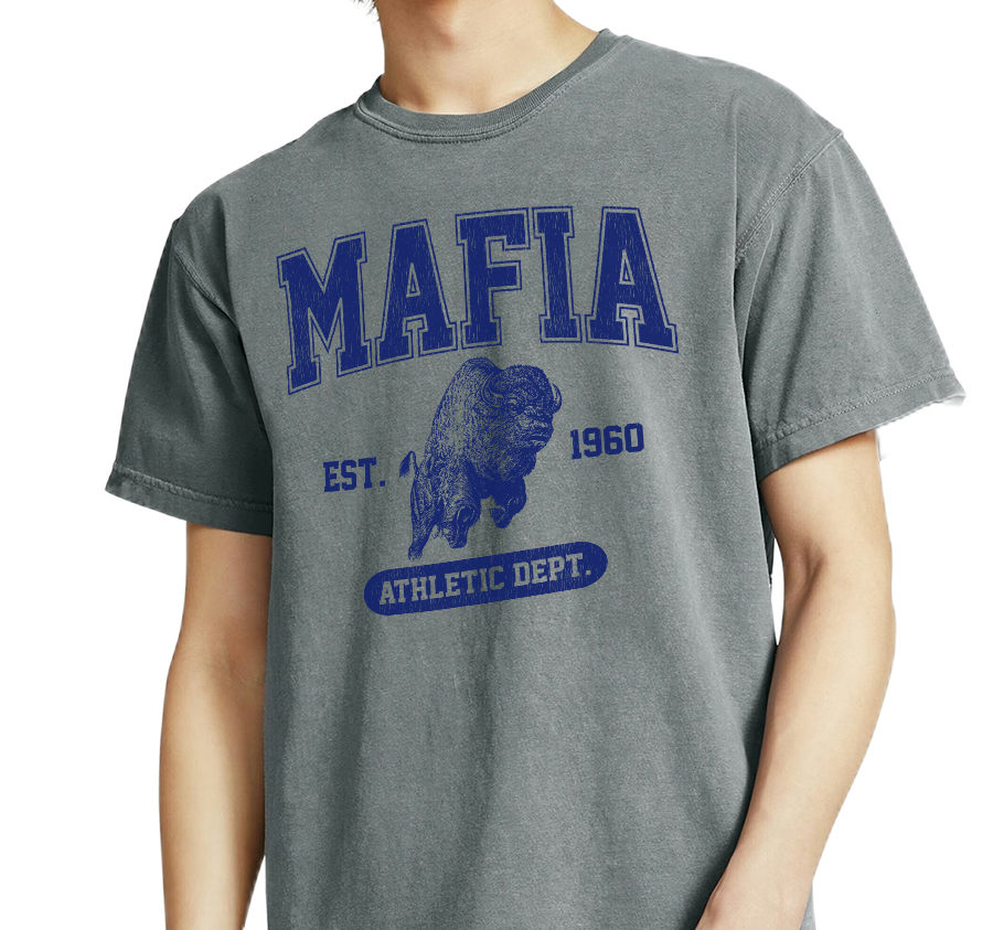 Comfort Colors Premium Garment-Dyed Heavyweight T-Shirt, Granite (100% ringspun cotton)