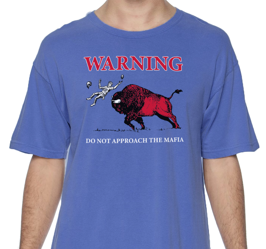 Comfort Colors Premium Garment-Dyed Heavyweight T-Shirt, Flo Blue (100% ringspun cotton)