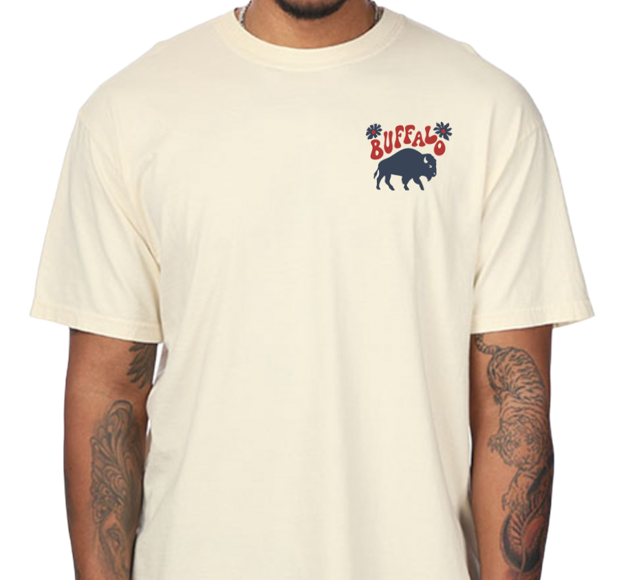 Comfort Colors Premium Garment-Dyed Heavyweight T-Shirt, Ivory (100% ringspun cotton)