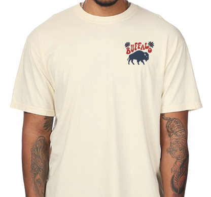 Comfort Colors Premium Garment-Dyed Heavyweight T-Shirt, Ivory (100% ringspun cotton)