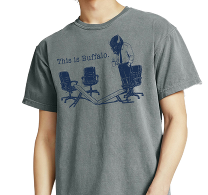 Comfort Colors Premium Garment-Dyed Heavyweight T-Shirt, Granite (100% ringspun cotton)