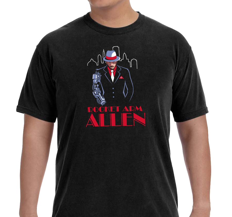 Volume 19, Shirt 20: "Rocket Arm Allen"