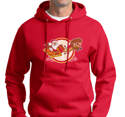 "Merry Buffalo" Sweatshirt Hoody (multiple color options)