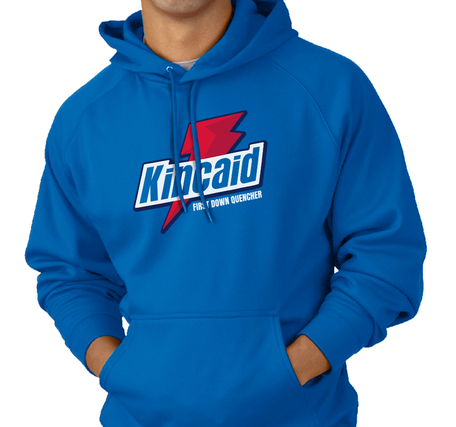 Sweatshirt Hoody, Royal (50% cotton, 50% polyester)