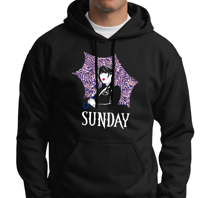 "Sunday" Sweatshirt Hoody (Mafia Prints Edition)