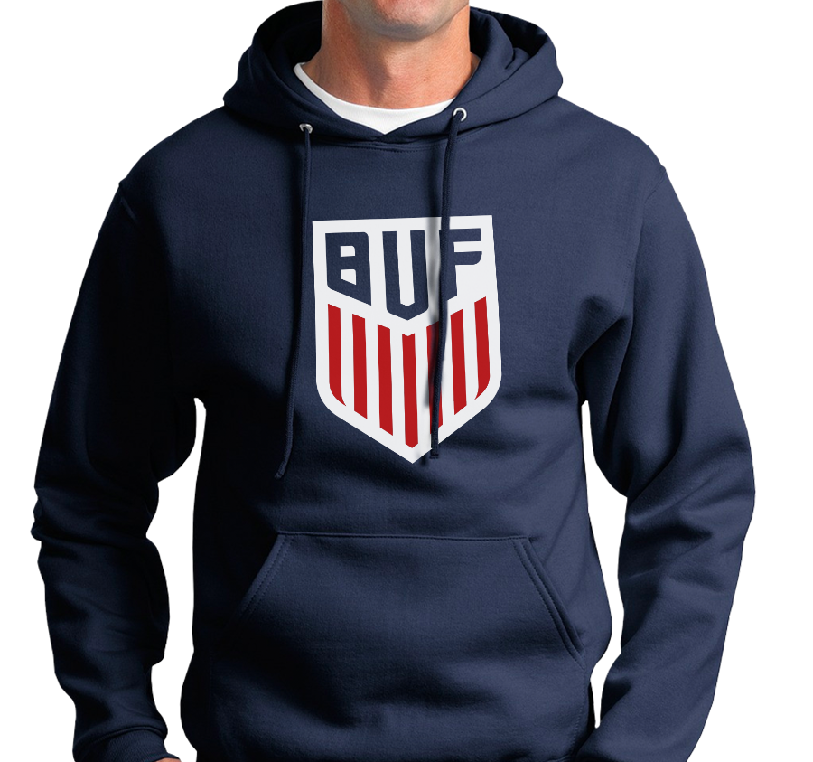 Sweatshirt Hoody, Navy (50% cotton, 50% polyester)