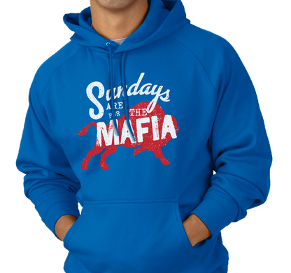 "Sundays are for the Mafia" Sweatshirt Hoody (multiple color options)