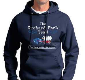 Sweatshirt Hoody, Navy (50% cotton, 50% polyester)