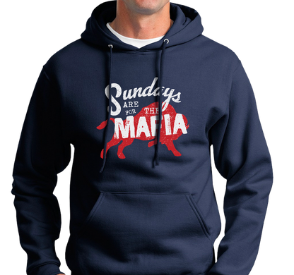 "Sundays are for the Mafia" Sweatshirt Hoody (multiple color options)