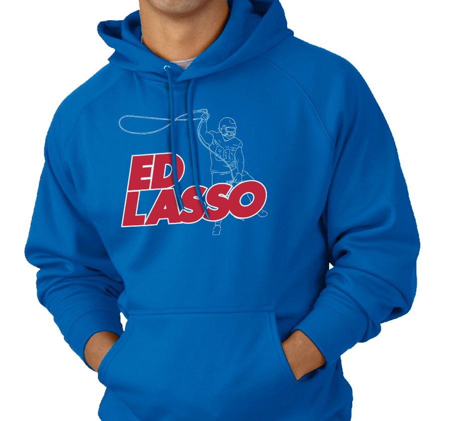 Sweatshirt Hoody, Royal (50% cotton, 50% polyester)