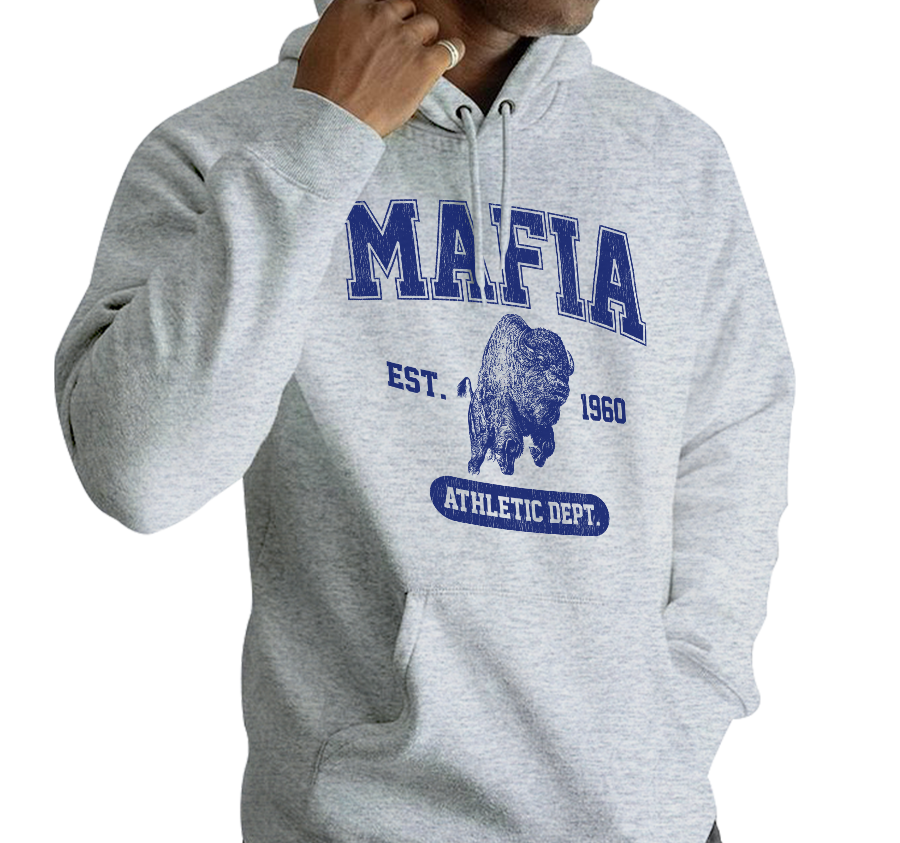 Sweatshirt Hoody, Ash (50% cotton, 50% polyester)