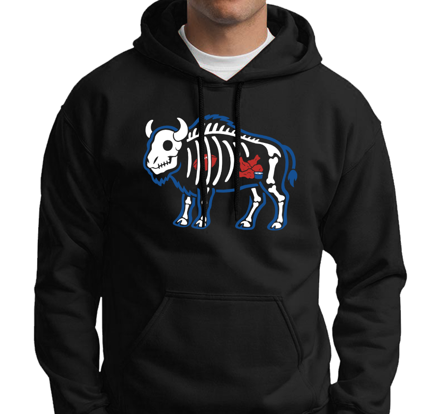 Sweatshirt Hoody, Black (50% cotton, 50% polyester)