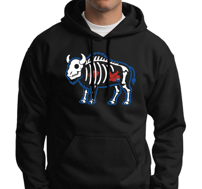 Sweatshirt Hoody, Black (50% cotton, 50% polyester)