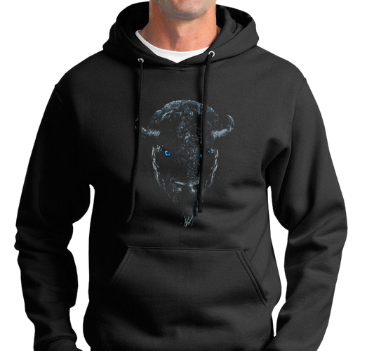 "The Night Bison" Sweatshirt Hoody