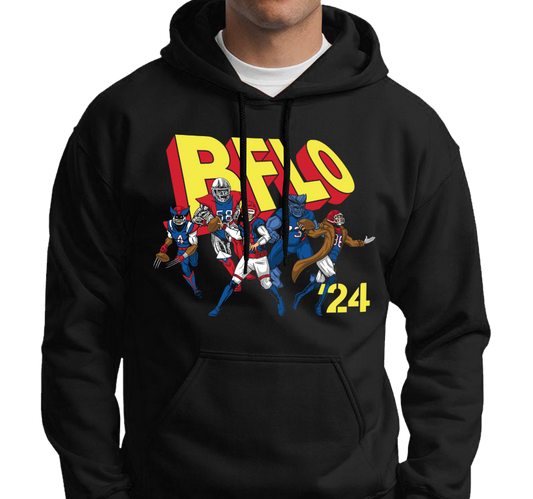 "Buffalo '24" Sweatshirt Hoody