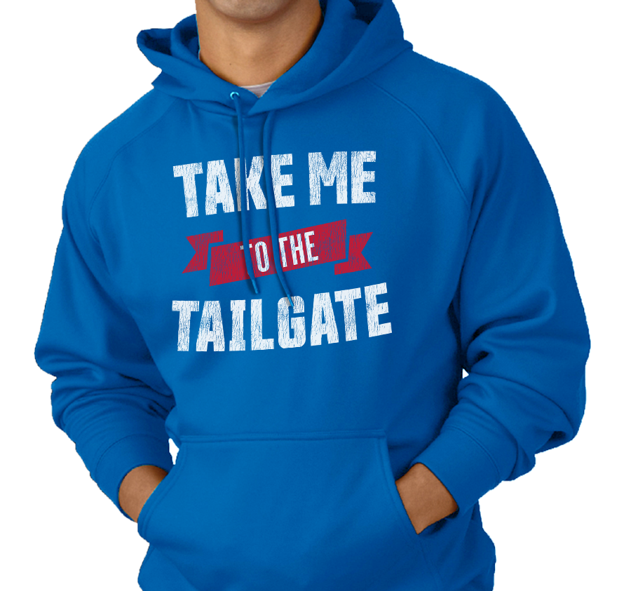 Sweatshirt Hoody, Royal (50% cotton, 50% polyester)