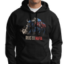 Sweatshirt Hoody, Black (50% cotton, 50% polyester)