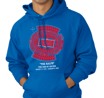 Sweatshirt Hoody, Royal (50% cotton, 50% polyester)