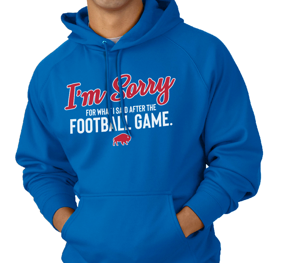 Sweatshirt Hoody, Royal (50% cotton, 50% polyester)