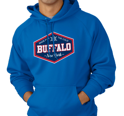 Sweatshirt Hoodie, Royal (50% cotton, 50% polyester)