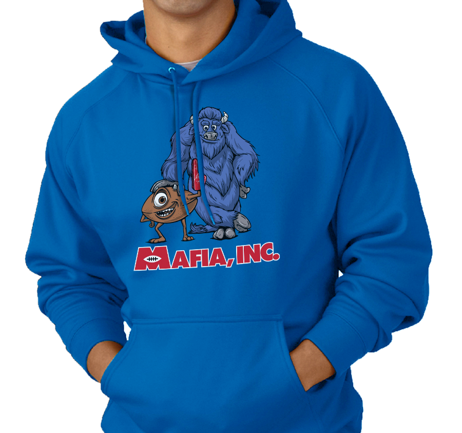 Sweatshirt Hoody, Royal (50% cotton, 50% polyester)