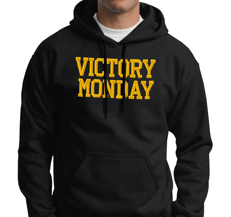 "Victory Monday in Pittsburgh" Sweatshirt Hoody