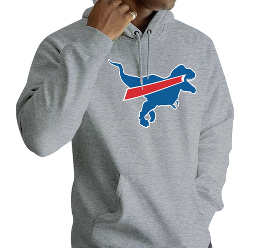 "Buffalosaurus Rex" Sweatshirt Hoody (multiple color options)