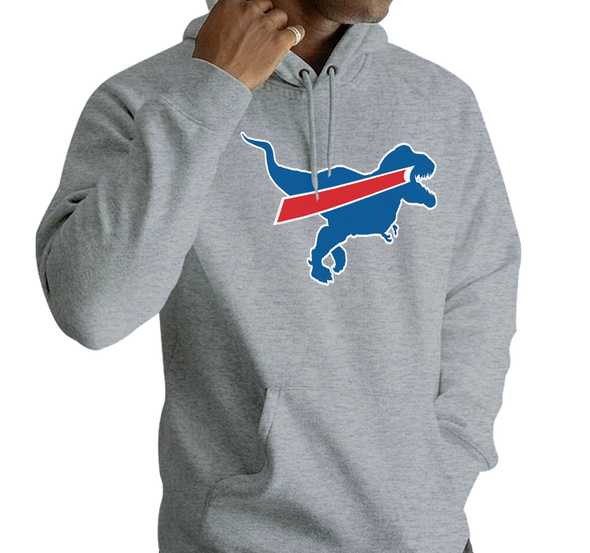 "Buffalosaurus Rex" Unisex Hoody (multiple color options)