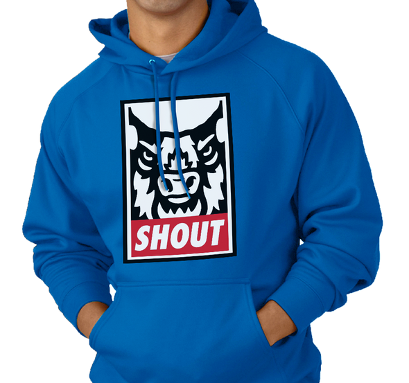 Sweatshirt Hoody, Royal Blue (50% cotton, 50% polyester)