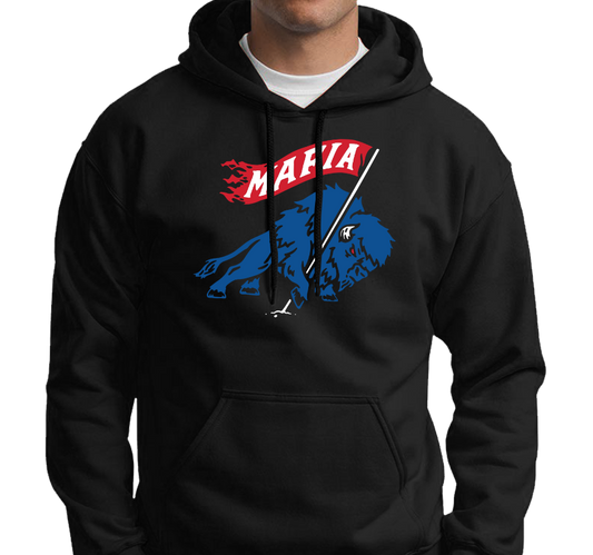 Sweatshirt Hoody, Black (50% cotton, 50% polyester)