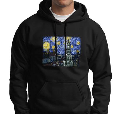 "Buffalo Night" Sweatshirt Hoody