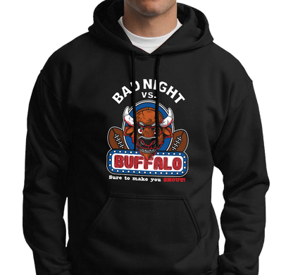 Sweatshirt Hoodie, Black (50% cotton, 50% polyester)