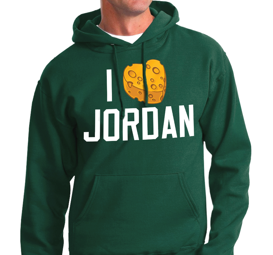 "I Love Jordan" Sweatshirt Hoody