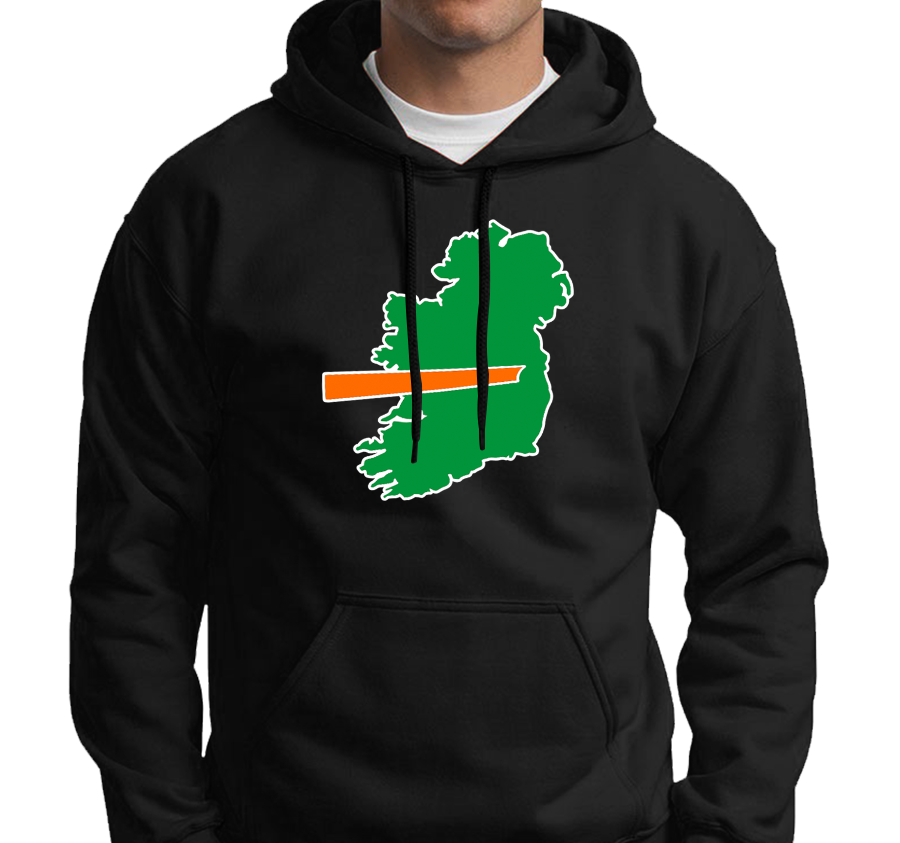 Sweatshirt Hoody, Black (50% cotton, 50% polyester)